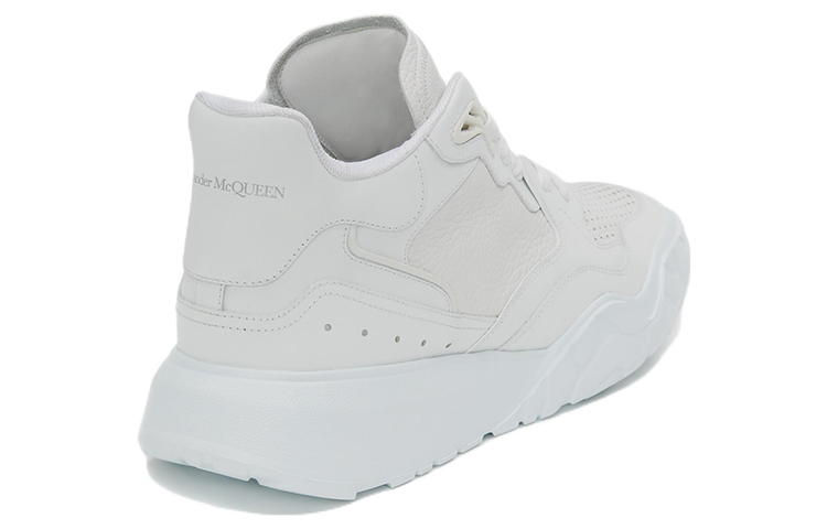 Lookbook Alexander McQueen Court Trainer 'Cream White' 705121WICM19071