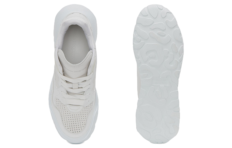 Purchase Alexander McQueen Court Trainer 'Cream White' 705121WICM19071