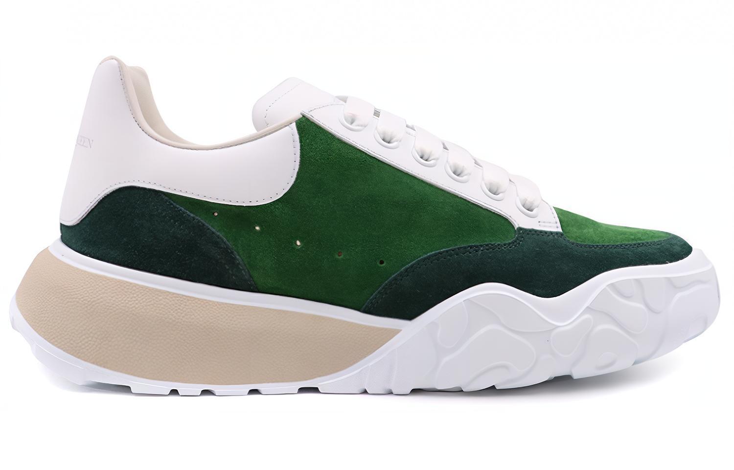 Order Alexander McQueen Baskets Court ''Vert'' 634618WHWJA3733