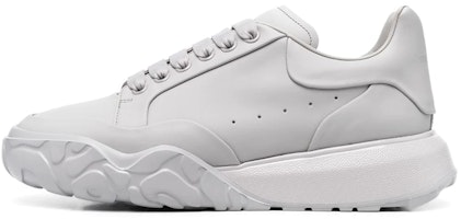 Alexander McQueen Court Trainer 'Grey Leather' 705182WICD31805 Alexander McQueen Court Trainer 'Grey Leather' 705182WICD31805