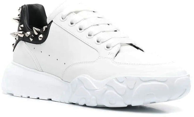 알렉산더 맥퀸 스터드 화이트 블랙 코트 트레이너 705808WICD59089 Order 알렉산더 맥퀸 스터드 화이트 블랙 코트 트레이너 705808WICD59089