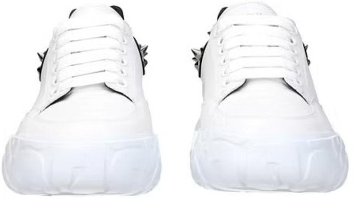 알렉산더 맥퀸 스터드 화이트 블랙 코트 트레이너 705808WICD59089 Purchase 알렉산더 맥퀸 스터드 화이트 블랙 코트 트레이너 705808WICD59089