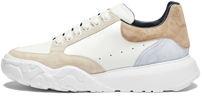 Alexander McQueen Court Trainer 'White Beige' 705117-WICD1-9934 Alexander McQueen Court Trainer 'White Beige' 705117-WICD1-9934
