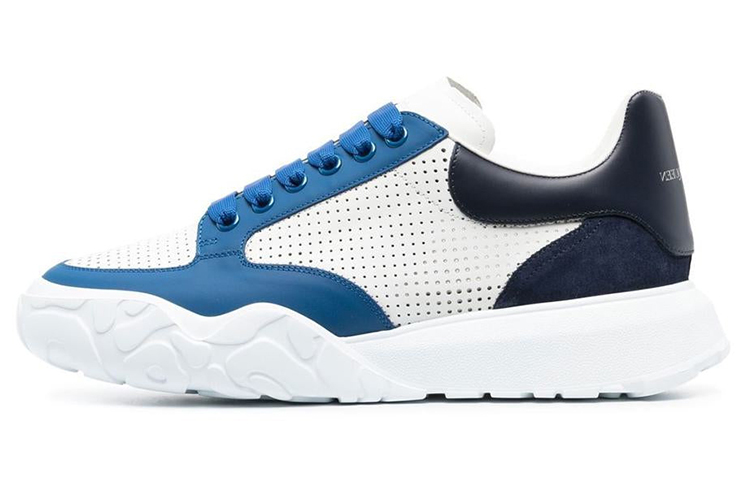 Alexander McQueen Court Trainer 'White Blue' 735782WID6B8899