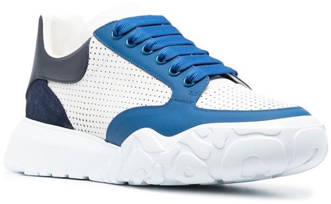Alexander McQueen Court Trainer 'White Blue' 735782WID6B8899 Order Alexander McQueen Court Trainer 'White Blue' 735782WID6B8899