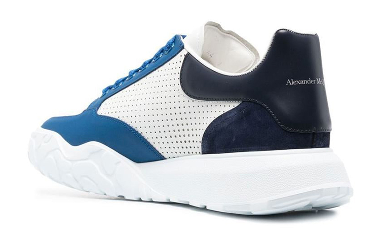 Shop アレキサンダー・マックイーン コートトレーナー 白/青 735782WID6B8899