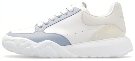 Alexander McQueen Court Trainer 'White Blue Beige' 705117WID698898 Alexander McQueen Court Trainer 'White Blue Beige' 705117WID698898
