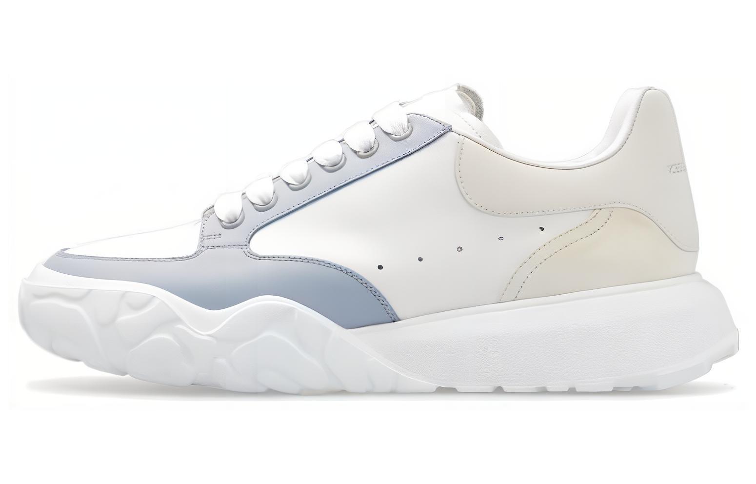 Alexander McQueen Court Trainer 'White Blue Beige' 705117WID698898