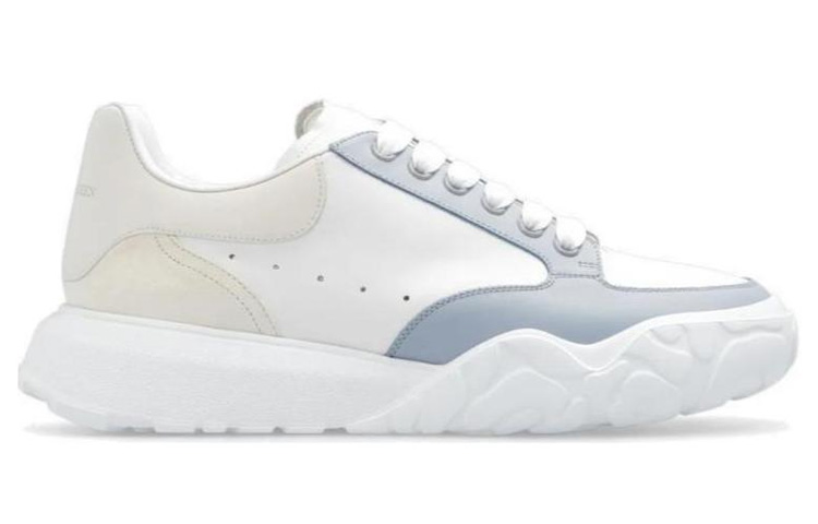 Order Alexander McQueen Court Trainer 'White Blue Beige' 705117WID698898