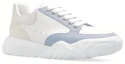Lookbook Alexander McQueen Court Trainer 'White Blue Beige' 705117WID698898