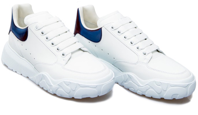 Alexander McQueen Court Trainer 'Blanco Azul Negro' zapatillas 667803WIA9J9409 Order Alexander McQueen Court Trainer 'Blanco Azul Negro' zapatillas 667803WIA9J9409