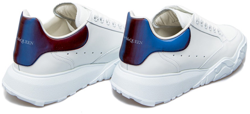 Alexander McQueen Court Trainer 'Blanco Azul Negro' zapatillas 667803WIA9J9409 Lookbook Alexander McQueen Court Trainer 'Blanco Azul Negro' zapatillas 667803WIA9J9409
