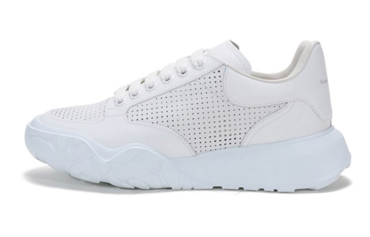 Alexander McQueen Court Trainer 'White Cut-Out' 645887WHZ9A9000