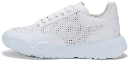 Alexander McQueen Court Trainer 'White Cut-Out' 645887WHZ9A9000 Alexander McQueen Court Trainer 'White Cut-Out' 645887WHZ9A9000