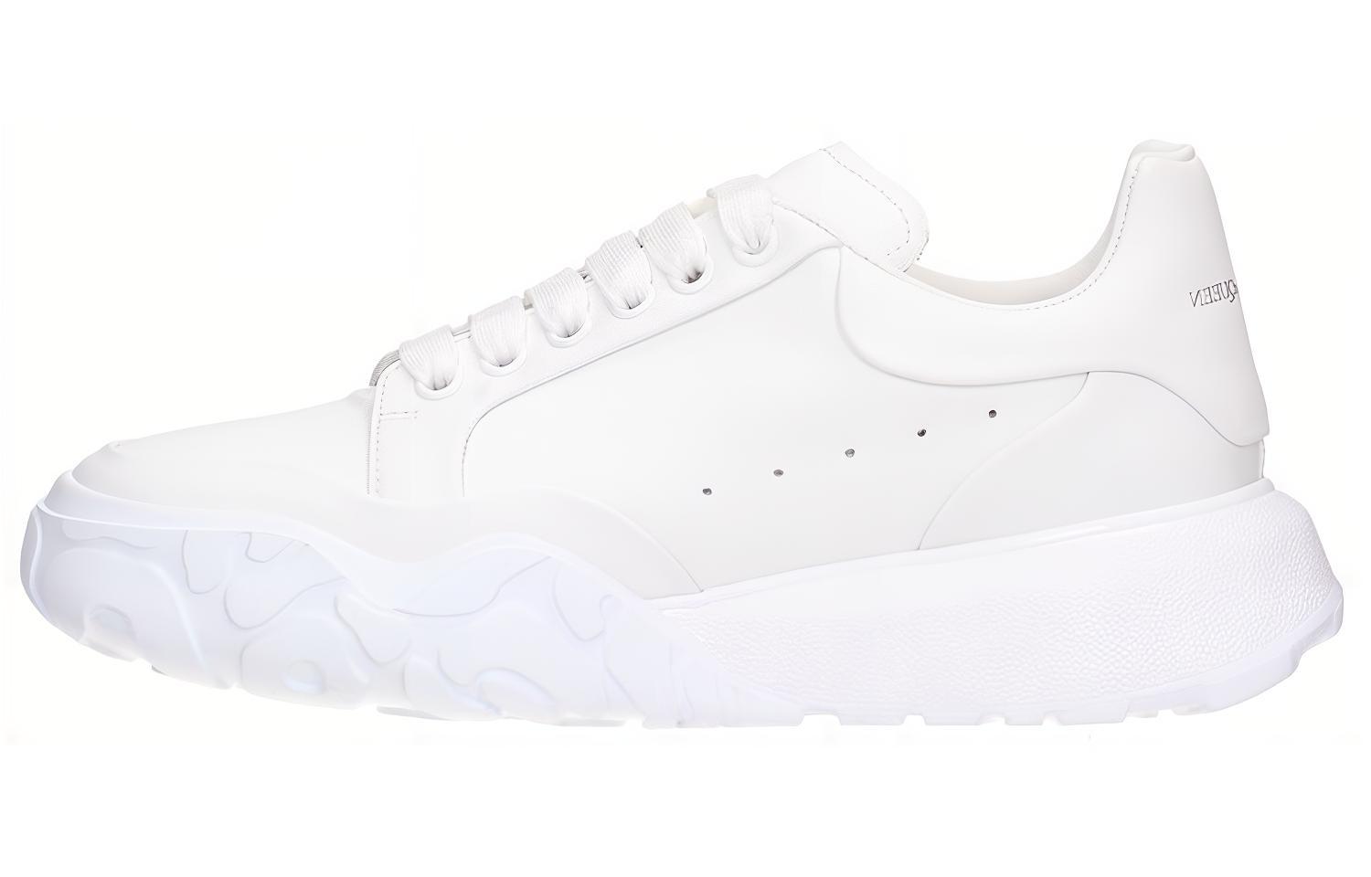 Alexander McQueen Court Trainer 'White Leather' 705182WICD29000