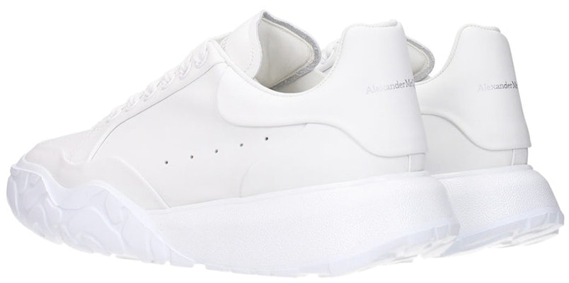 Alexander McQueen Zapatillas Court 'Cuero Blanco' 705182WICD29000 Lookbook Alexander McQueen Zapatillas Court 'Cuero Blanco' 705182WICD29000