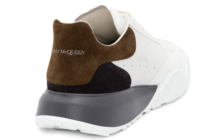 Lookbook Alexander McQueen Court Trainer 'White Mix' 634618-WHZ93-9855