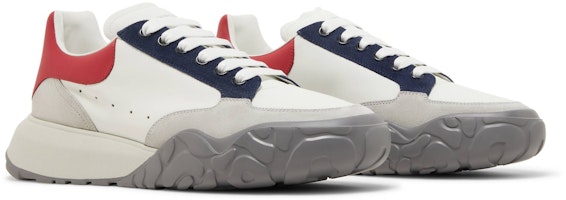 亞歷山大·麥昆 時尚休閒鞋 白灰紅 Cheap 亞歷山大·麥昆 時尚休閒鞋 白灰紅