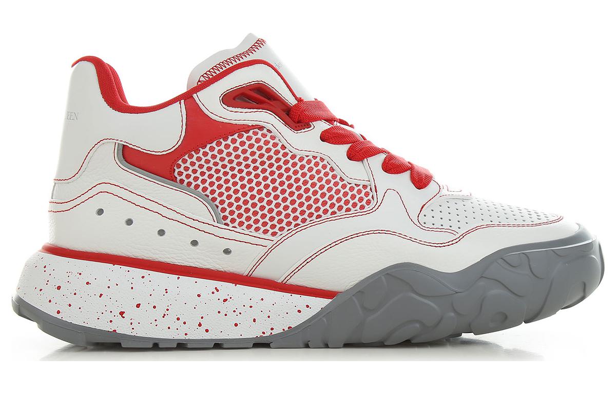 Order Alexander McQueen Court Trainer 'Putih Merah' 705122-WIBI5-9937