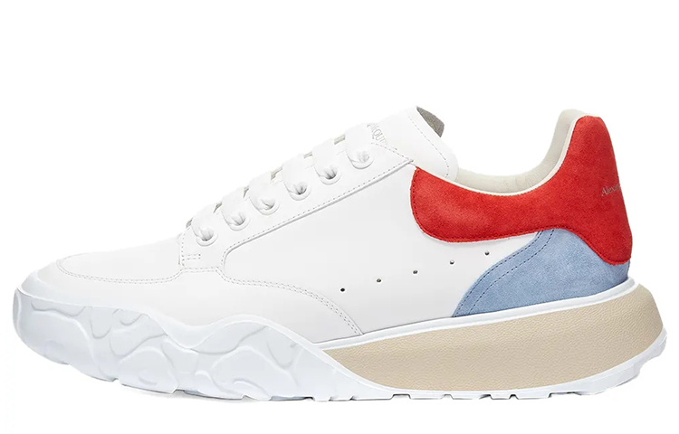 Alexander McQueen Court Trainer 'White Red Blue' 634618-WIA95-9347