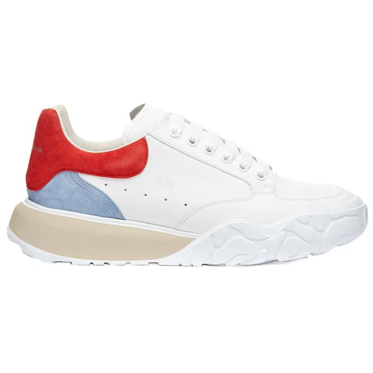 Purchase Alexander McQueen Zapatillas Court 'Blanco Rojo Azul' 634618-WIA95-9347