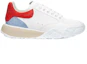 Purchase Alexander McQueen Zapatillas Court 'Blanco Rojo Azul' 634618-WIA95-9347
