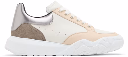 Alexander McQueen Court Trainer 'White Silver' 705117-WIAA9-8997 Alexander McQueen Court Trainer 'White Silver' 705117-WIAA9-8997