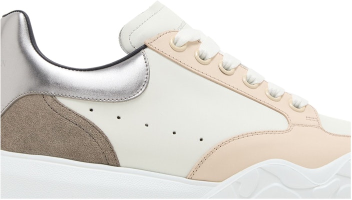 알렉산더 맥퀸 코트 트레이너 '화이트 실버' 705117-WIAA9-8997 Order 알렉산더 맥퀸 코트 트레이너 '화이트 실버' 705117-WIAA9-8997