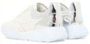 Shop Alexander McQueen Court Trainer 'Putih Perak' 705117WID6F9071
