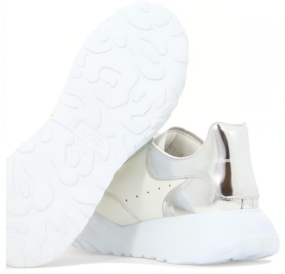 Alexander McQueen Court Trainer 'White Silver' 705117WID6F9071 Purchase Alexander McQueen Court Trainer 'White Silver' 705117WID6F9071