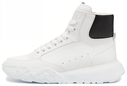 Alexander McQueen Court Trainer High 'Blanco Negro' 667805WIA9I9061 Buy Alexander McQueen Court Trainer High 'Blanco Negro' 667805WIA9I9061