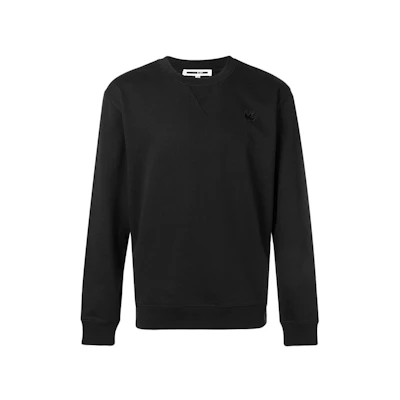 Alexander McQueen Crewneck Pullover Sweatshirt Black () 387535-RMT73-1000