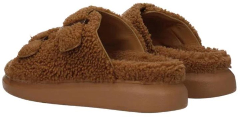 Alexander McQueen Curly Shearling Up Sandal 'Tobacco' Coklat Tembakau 682493-WLEK4-2327 Purchase Alexander McQueen Curly Shearling Up Sandal 'Tobacco' Coklat Tembakau 682493-WLEK4-2327