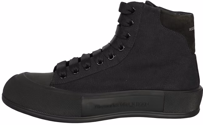 Alexander McQueen Deck High 'Black Fashion' 707681W4MV71000 Buy Alexander McQueen Deck High 'Black Fashion' 707681W4MV71000