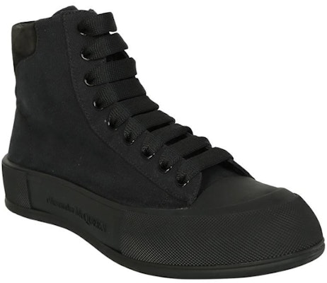 Alexander McQueen Deck High 'Black Fashion' 707681W4MV71000 Lookbook Alexander McQueen Deck High 'Black Fashion' 707681W4MV71000