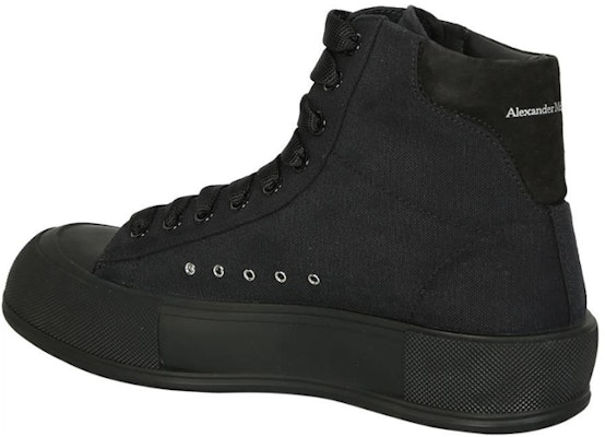Alexander McQueen Deck High 'Black Fashion' 707681W4MV71000 Shop Alexander McQueen Deck High 'Black Fashion' 707681W4MV71000