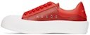 Alexander McQueen Deck Lace-Up Plimsoll 'Welsh Red' 667817-WIB64-6123