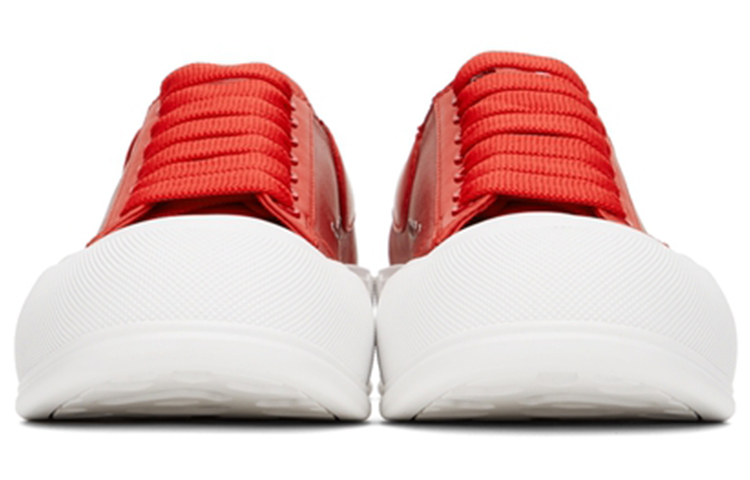 Lookbook 알렉산더 맥퀸 레드 데크 플림솔 667817-WIB64-6123