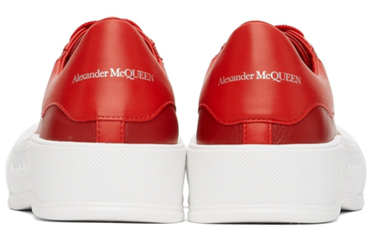 Shop 알렉산더 맥퀸 레드 데크 플림솔 667817-WIB64-6123