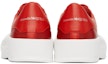 Shop Alexander McQueen Deck Lace-Up Plimsoll 'Welsh Red' 667817-WIB64-6123