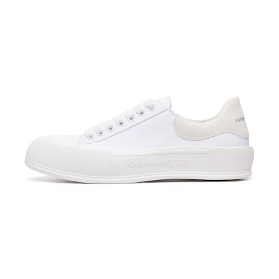 Alexander McQueen Deck Lace-Up Plimsoll 'White'
