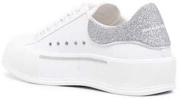 Alexander McQueen Deck Lace-Up Plimsoll 'Putih Perak' 682410-WIB67-9485 Lookbook Alexander McQueen Deck Lace-Up Plimsoll 'Putih Perak' 682410-WIB67-9485