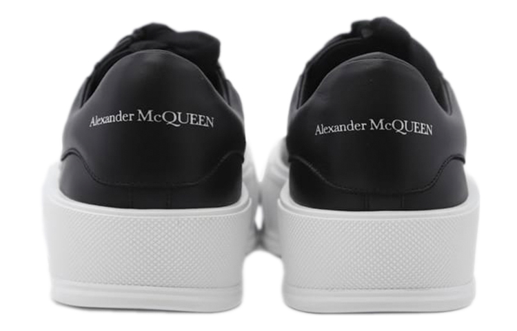 Shop Alexander McQueen Deck Lace Plimsoll 'Hitam' 667817-WIAB6-1070