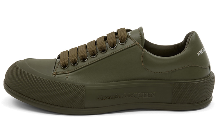Alexander McQueen Deck Lace Plimsoll 'Khaki'