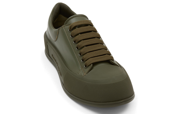 Alexander McQueen Deck Lace Plimsoll 'Khaki' 圖 3