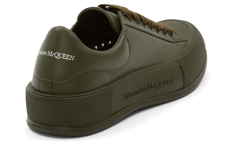 Alexander McQueen Deck Lace Plimsoll 'Khaki' 圖 4