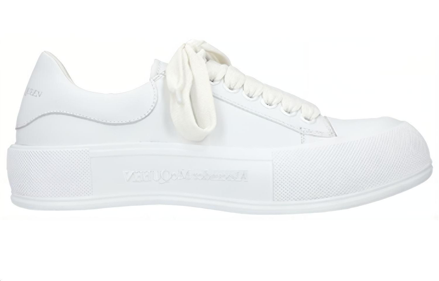 Order Alexander McQueen Deck Lace Plimsoll 'Blanco Óptico' 667817-WIAB6-9065