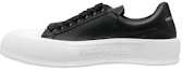 Buy Alexander McQueen Deck Lace Up Plimsoll Sneakers ''Zwart Wit'' 705201WIAB61070