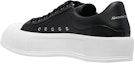 Lookbook Alexander McQueen Deck Lace Up Plimsoll Sneakers 'Black White' 705201WIAB61070