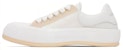 Kasut Alexander McQueen Deck Lace Up 'Putih Beige' 711098W4UB28993